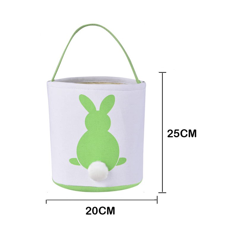 amlbb Easter Basket Plush Easter Bunny Long Ears Bags Easter Basket Rabbit  Buckets Easter Tote Bags Children Gift Storage Handbag Easter Basket