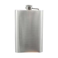thumbnail image 5 of Monstrate Tapa de plástico Petaca de acero inoxidable Flagon Portable Wine Whisky Pot Bottle Drinkware para bebedor 10 onzas 2piezas Monstrate CBP029536, 5 of 5