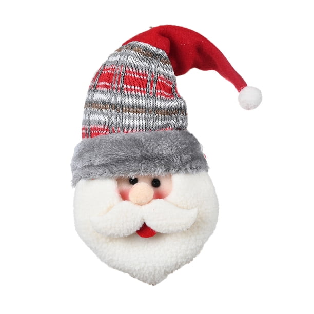 Inteprter Hogar Navidad cortina hebilla Tieback dibujos animados Santa Claus muñeco de nieve ventana decoración Navidad cortina abrazadera escaparate Kits de decoración para fiestas Papá Noel Inteprter HA070235-01B