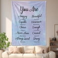 thumbnail image 4 of Pink Blue Fleece Blanket For Couples And Friends Symbolizing Wishes And Encouragement Ideal For Gifting Home Travel Camping Made Of Polyester Soft Warm Comfortable Perfect Gift For Loved Ones Shipped, 4 of 9