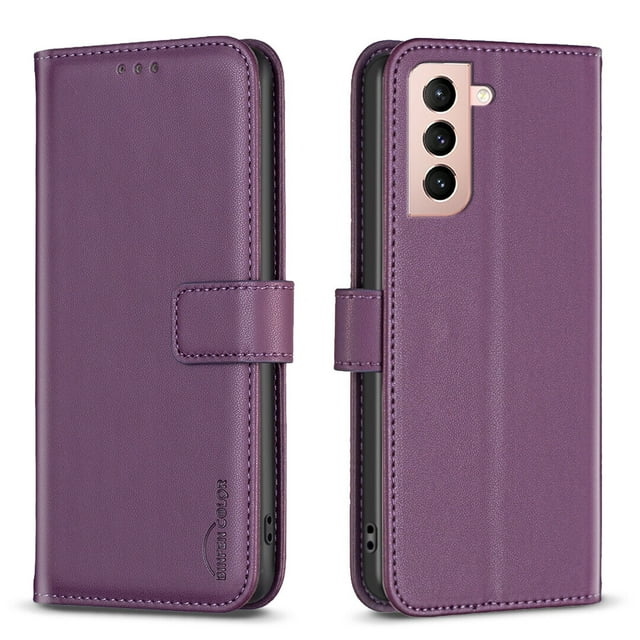 Compatible with Samsung Galaxy S21 5G Wallet Case with Card Slots Magnetic Closure Flip Folio Cover