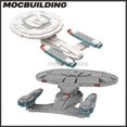 thumbnail image 3 of Blocks Space Series USS Enterprise Bundle MOC Building Blocks Science Creative Toys DIY Technology Bricks Xmas Gift Birthday Present 240120, 3 of 7