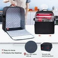 thumbnail image 4 of Stand Mixer Cover with Appliance Sliders Base Compatible with KitchenAid Mixer-Storage Bag for 6/7/8 Quart with Pockets for Kitchen Aid Accessories and Attachments, 4 of 8