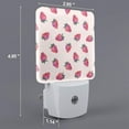 thumbnail image 2 of Uemuo Hand Drawn Strawberry Night Light, Night Lights Plug into Wall, Dusk to Dawn Sensor Warm White Led Night Light 0.5W-UK, 2 of 9