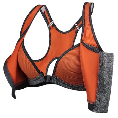 Download Mukola - Mukola Women's Zip Front Sports Bra High Impact ...