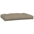thumbnail image 2 of vidaXL Pallet Cushions 3 pcs Taupe Fabric, 2 of 5