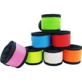 thumbnail image 1 of 7PCS LED Light Up Band Slap Bracelets Night Safety Wrist Band For Running Riding Walking Concert Party Camping Outdoor Sports With 8 Extra Button Battery, 1 of 7