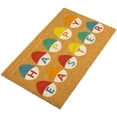 thumbnail image 4 of Northlight Natural Coir Happy Easter Egg Outdoor Doormat 18" x 30", 4 of 5