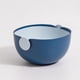 thumbnail image 5 of Escurridor de frutas, colador, utensilios de cocina, almacenamiento de alimentos de doble capa desmontable Azul, 5 of 7