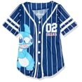 thumbnail image 1 of Jersey de béisbol Disney Lilo & Stitch Angel azul marino/blanco para niñas, 1 of 1