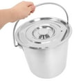 thumbnail image 5 of PTOOTP Metal Bucket with Lid and Handle, and Water Storage Container for Home and Outdoor Use, 5 of 5