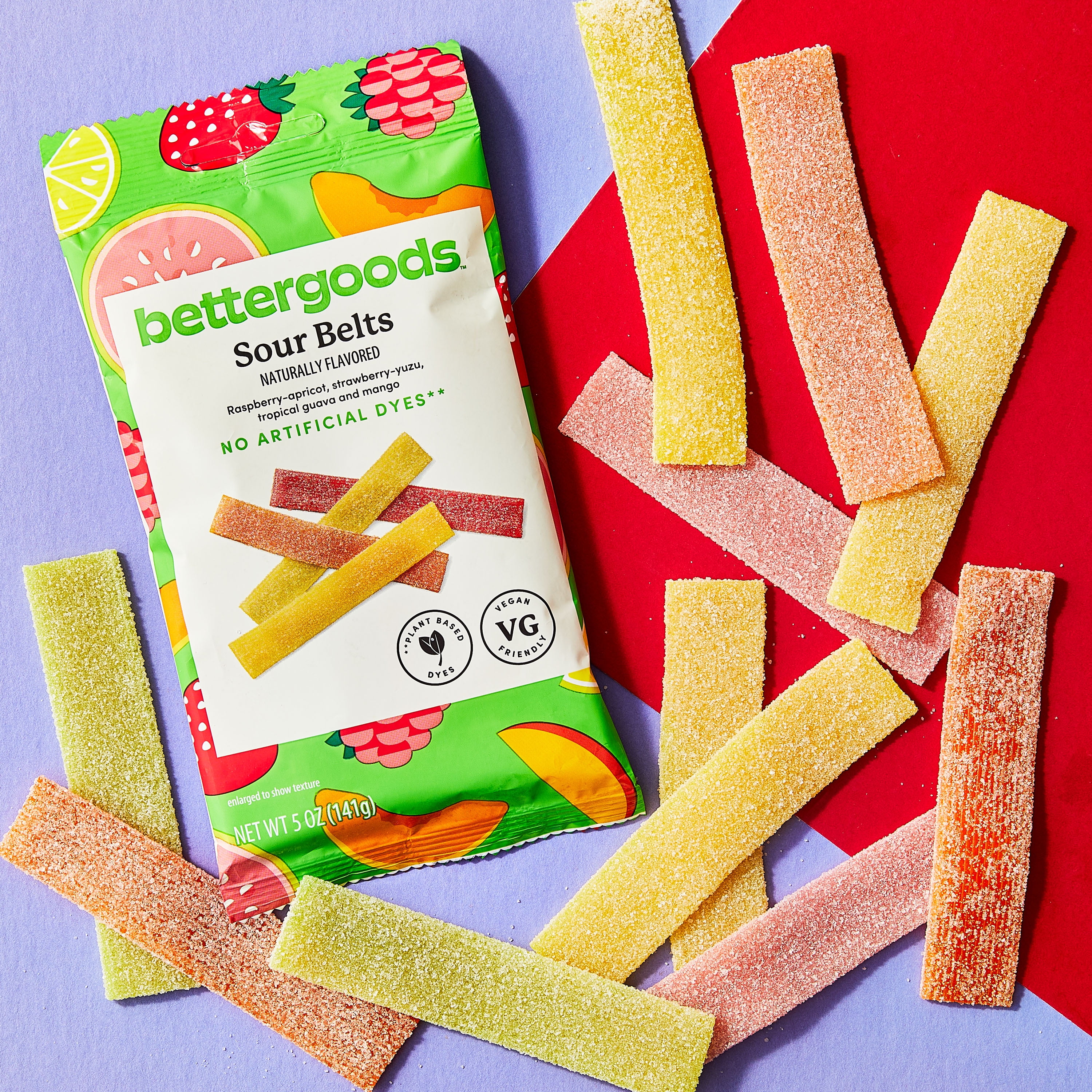 bettergoods Sour Gummy Belts, 5 oz