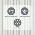 thumbnail image 4 of Better Homes & Gardens Signature Soft Tufted Stripe Bath Rug, Almond Biscuit & White, 20" x 34", 4 of 11