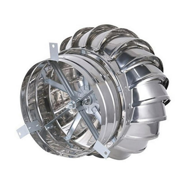 Ventilador de techo, turbinas eólicas, ventilación de ático, tapa de ventilador de acero inoxidable 201 200 milímetros