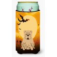 thumbnail image 1 of ""Caroline'S Treasures Halloween Bulldog Inglés Fawn Tall Boy Bebida Aislador Hugger Bb4390Tbc Multicolor"", 1 of 1