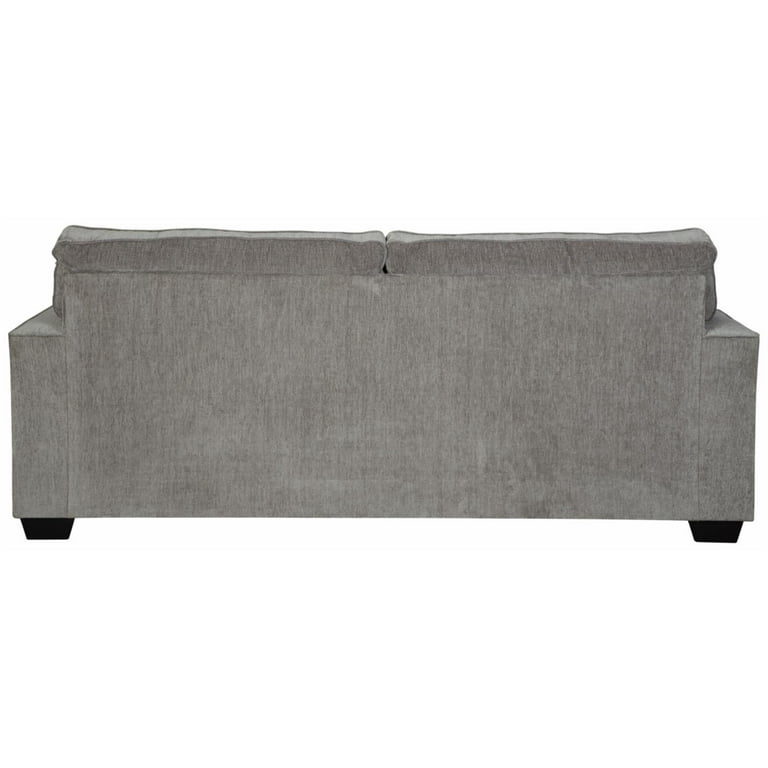 Signature Design by Ashley Altari Modern - Sofá cama tamaño Queen con 2  almohadas decorativas, color gris claro