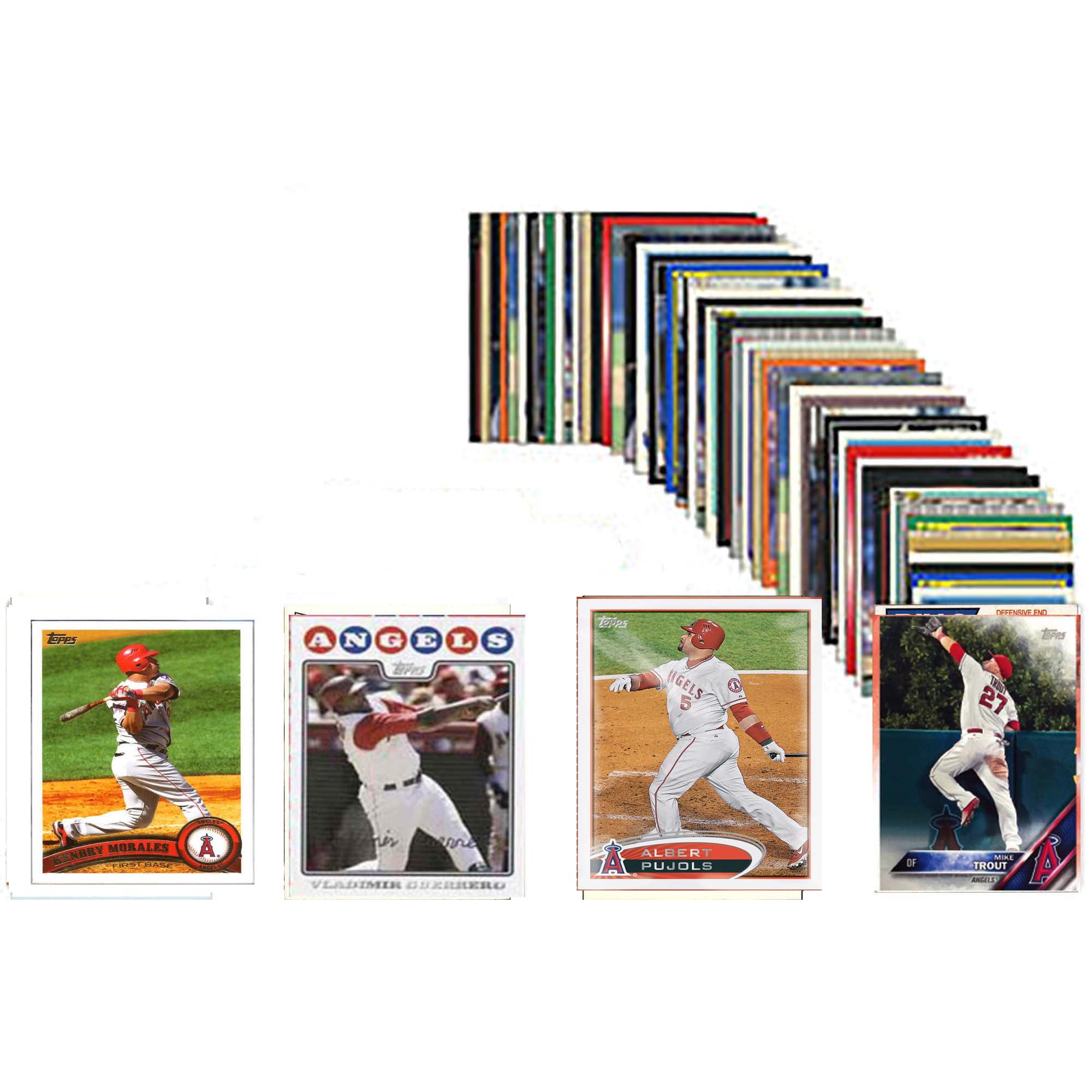 MLB Los Angeles Angels 50 Card Packs