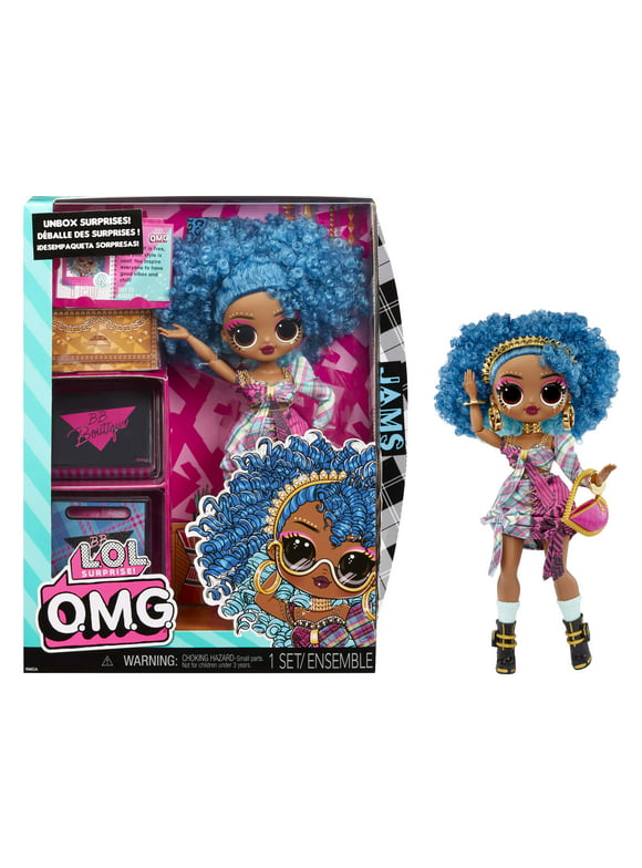 LOL Surprise OMG Jams Fashion Doll with Multiple Surprises and Fabulous Accessories Kids Gift Ages 4+