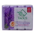 thumbnail image 1 of TAOUS Moroccan Lavender Soap Savon 4x125g, 1 of 1
