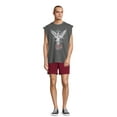 thumbnail image 2 of No Boundaries Men’s Jogger Shorts, Sizes XS-3XL, 2 of 5