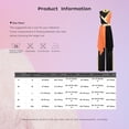 thumbnail image 7 of YiZYiF Women's Praise Dance Outfit Asymmetrical Metallic Dress with Pants Liturgical Worship Costume Red L, 7 of 7