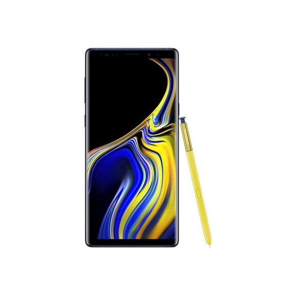 Samsung Galaxy Note9 - 4G smartphone - RAM 6 GB / Internal Memory 128 GB - microSD slot - OLED display - 6.4" - 2960 x 1440 pixels - 2x rear cameras 12 MP, 12 MP - front camera 8 MP - ocean blue