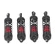 thumbnail image 1 of Cuatro amortiguadores de automóviles RC aleación de aluminio estable amortiguador delantero y trasero de alta elasticidad LC Racing 1 / 14 1 / 16 rojo, 1 of 10