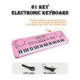 thumbnail image 1 of 61 Keys Children's Electronic Keyboard With Microphone, Simulation Music Piano, Educational Toy For Toddler, 1 of 4