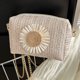 thumbnail image 3 of Bolso Bandolera Paja Con Informal para Mujer A La para Regalo (blanco), 3 of 9