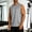 Gray, variant on ZOYOEN Mens Gym Tank Tops- Sleeveless Summer Breathable Quick Dry Muscle Shirts Dark Blue Size S-3XL