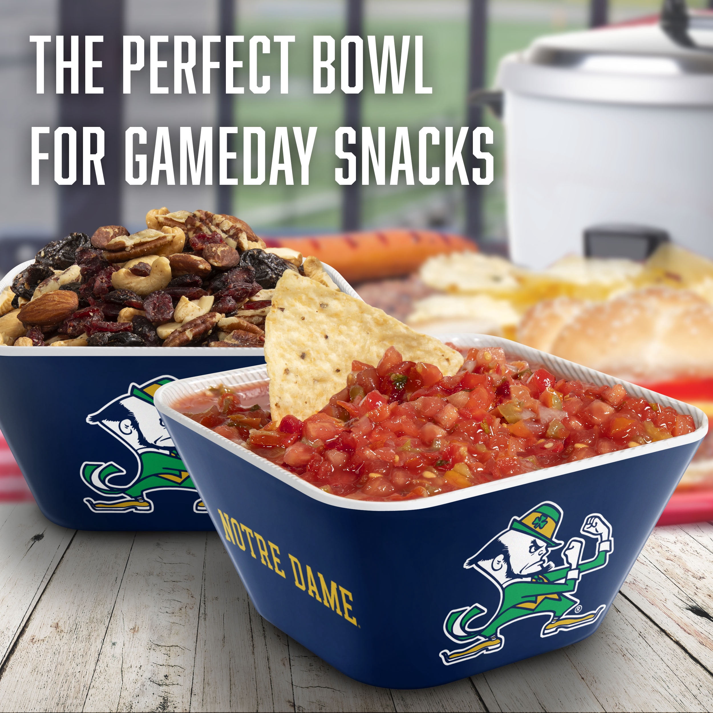 YouTheFan NCAA Notre Dame Fighting Irish Small Snack Bowl