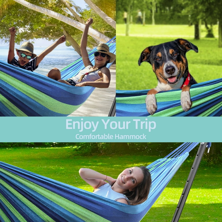 Double Hammock, Brazilian-Style with 450lb Capacity