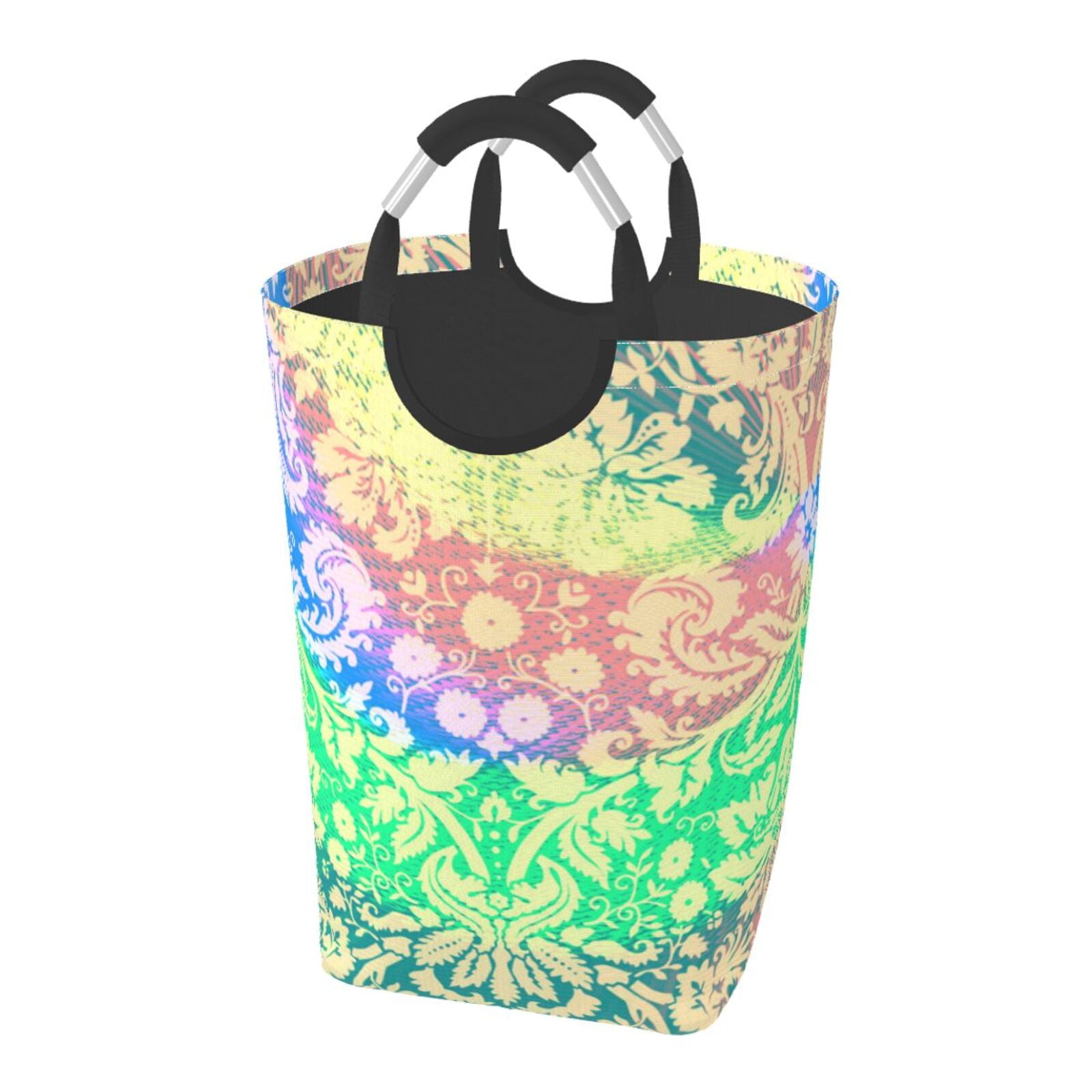 Bohemian Hippie Quilted Laundry Basket NCU0HNH274