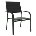 thumbnail image 4 of Mainstays Cobble Hill 7-Piece Steel Outdoor Dining Set, Black, 4 of 10