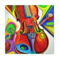 thumbnail image 1 of Vibrant Violin Melody - Canvas, 1 of 10
