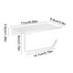 thumbnail image 3 of Dispensador de Papel Higiénico, Caja para Papel Higiénico, Estante para Papel Higiénico Sin Perforar, 3 of 6
