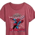 thumbnail image 3 of Marvel Spider-Man - Friendly Neighborhood - Ladies Short Sleeve Graphic T-Shirt, 3 of 5