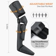 thumbnail image 7 of Leg Compression Boots Massager for Blood Circulation and Pain Relief ,Leg Massager with 3 Speed and 2 Heat Levels, Leg Wraps Massage Boots, Mothers Day Gifts, 7 of 7