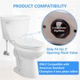 thumbnail image 2 of ARCADORA Toilet Tank to Bowl Gasket Kit for Two Piece Toilet Repair Leak Prevention American Standard Champion 4 Replacement, 2 of 6