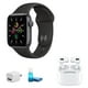 Apple Watch SE (GPS, 40mm, Bande de Sport Noir)- avec Apple AirPods Pro + Plus (Nouvelle Boîte Ouverte) – image 1 sur 4
