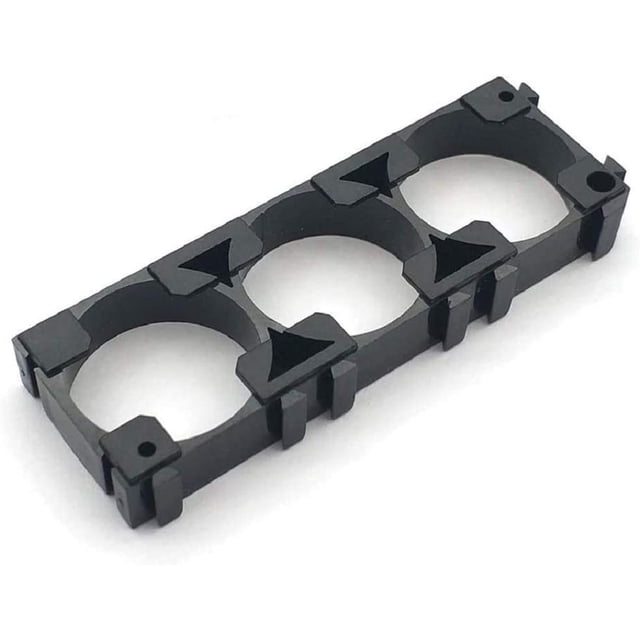 Bestol 100pcs 2X Cell/3xCell 21700 y Holder Bracket Cell Safety Anti Vibration Brackets for 21700