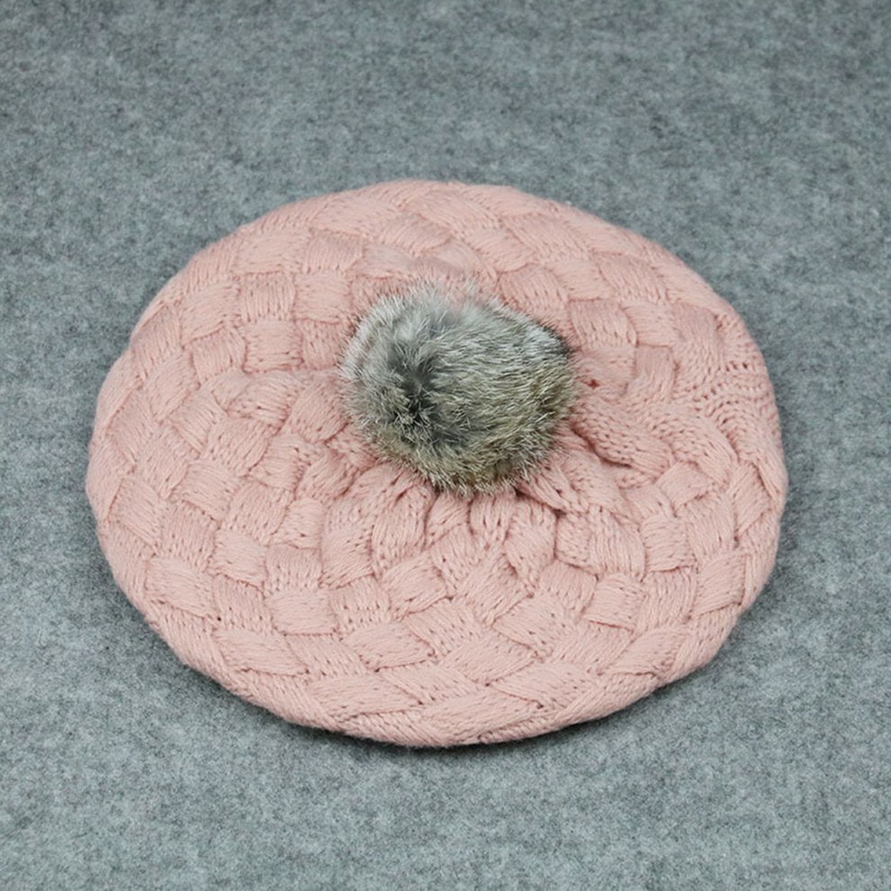 pink toddler winter hat