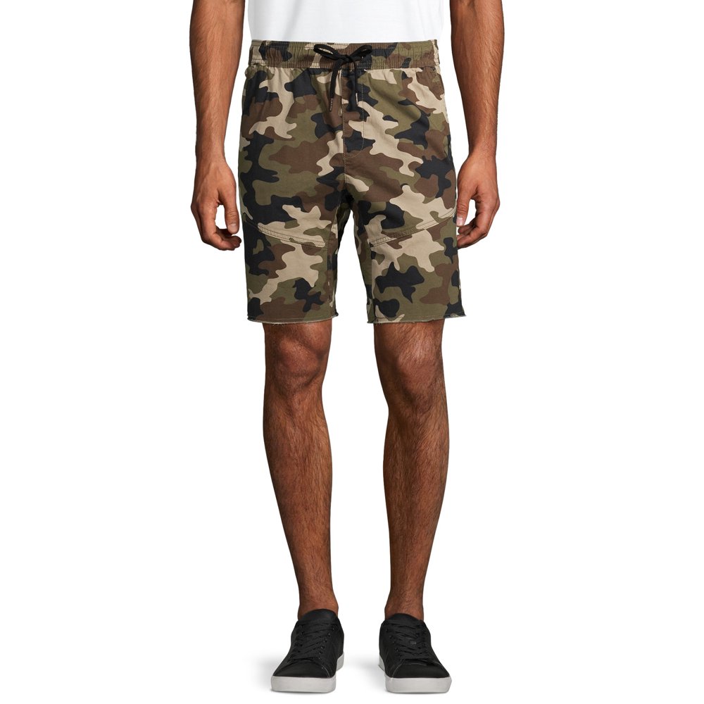 No Boundaries No Boundaries Men's Woven Jogger Shorts