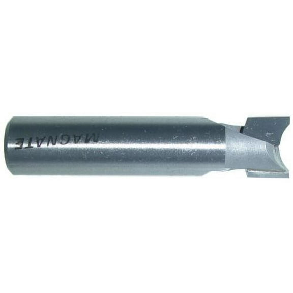 Magnate 350 Plunge Button Router Bit - 1/2" Cutting Diameter, 3/8" Button Diameter, 1/2" Shank Diameter, 1/4" Radius, 2" Shank Length