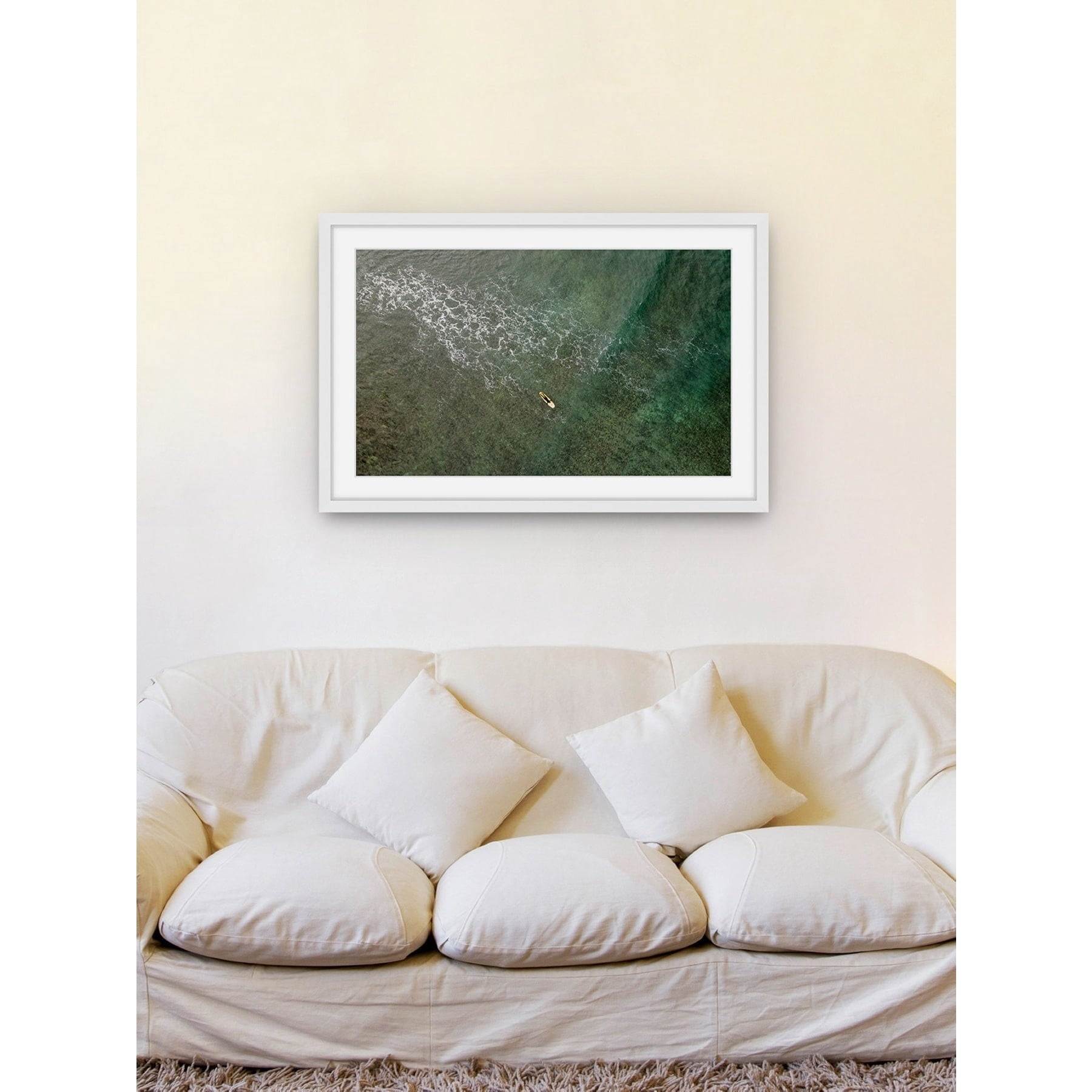 Marmont Hill "Floating Out" by Karolis Janulis Framed Painting Print