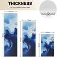 thumbnail image 4 of Blue Marble Flow Pattern Kitchen Rugs Sets Of 3,Kitchen Runner Rugs Non Skid Washable,Decorative Kitchen Floor Mats for Kitchen,Sink,Laundry,17"x30"+ 17"x47" + 17"x59", 4 of 6