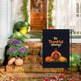 thumbnail image 2 of Thankful,grateful House Flag Thanksgiving Day Versatile Garden Flag - Cartoon Durable Camper Decorations for Front Door Lawn Backyard Outdoor Garden Decoration - 28x40inch, 2 of 6