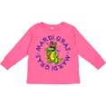 thumbnail image 3 of Inktastic Mardi Gras Party Alligator Boys or Girls Long Sleeve Toddler T-Shirt, 3 of 5