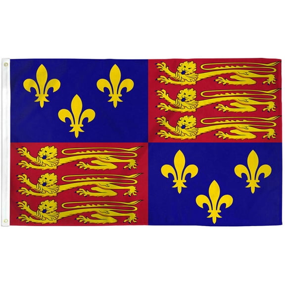 Queen Elizabeth I Flag 3x5ft Queen Elizabet Banner Flag English Royalty Flag