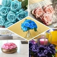 thumbnail image 5 of Efavormart 14 Champagne Velvet Roses Artificial Flower Bouquet for DIY, Floral Arrangment, Home, Party, Garden, Table Centerpieces Decorations, 5 of 11
